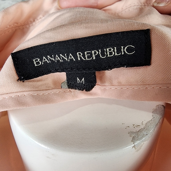 Banana Republic Balletcore Feminine Spftgir Peplum Jacket Blush Pink Size Medium - Picture 4 of 16